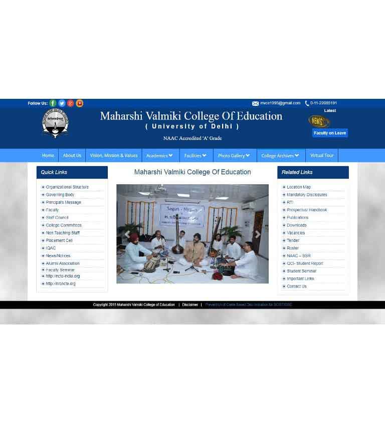 Maharshi Valmiki College Of Education
