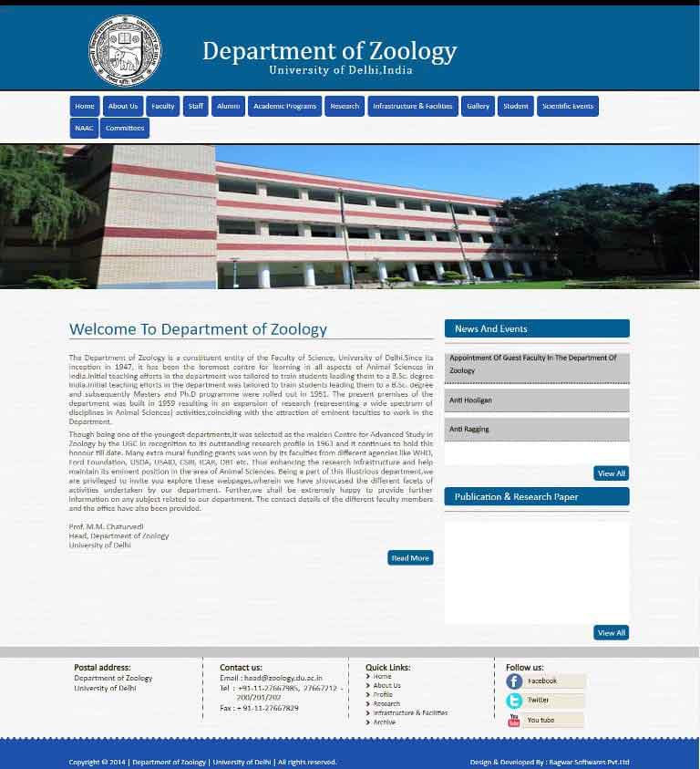  Department of Zoology